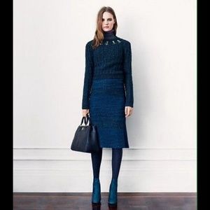 Tory Burch boucle tweed skirt